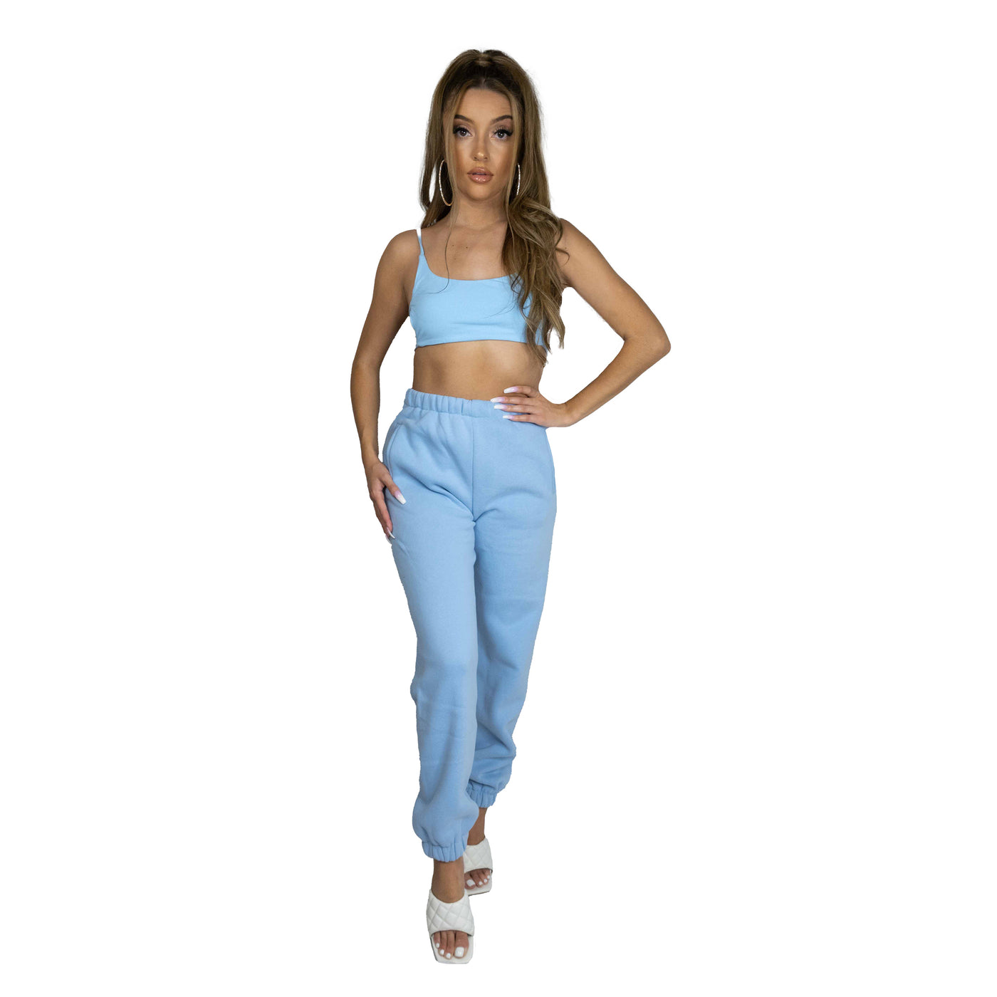 The Perfect Sweatsuit Set (Baby Blue)