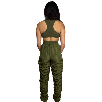 Bodysuit and Jogger Set (Olive)