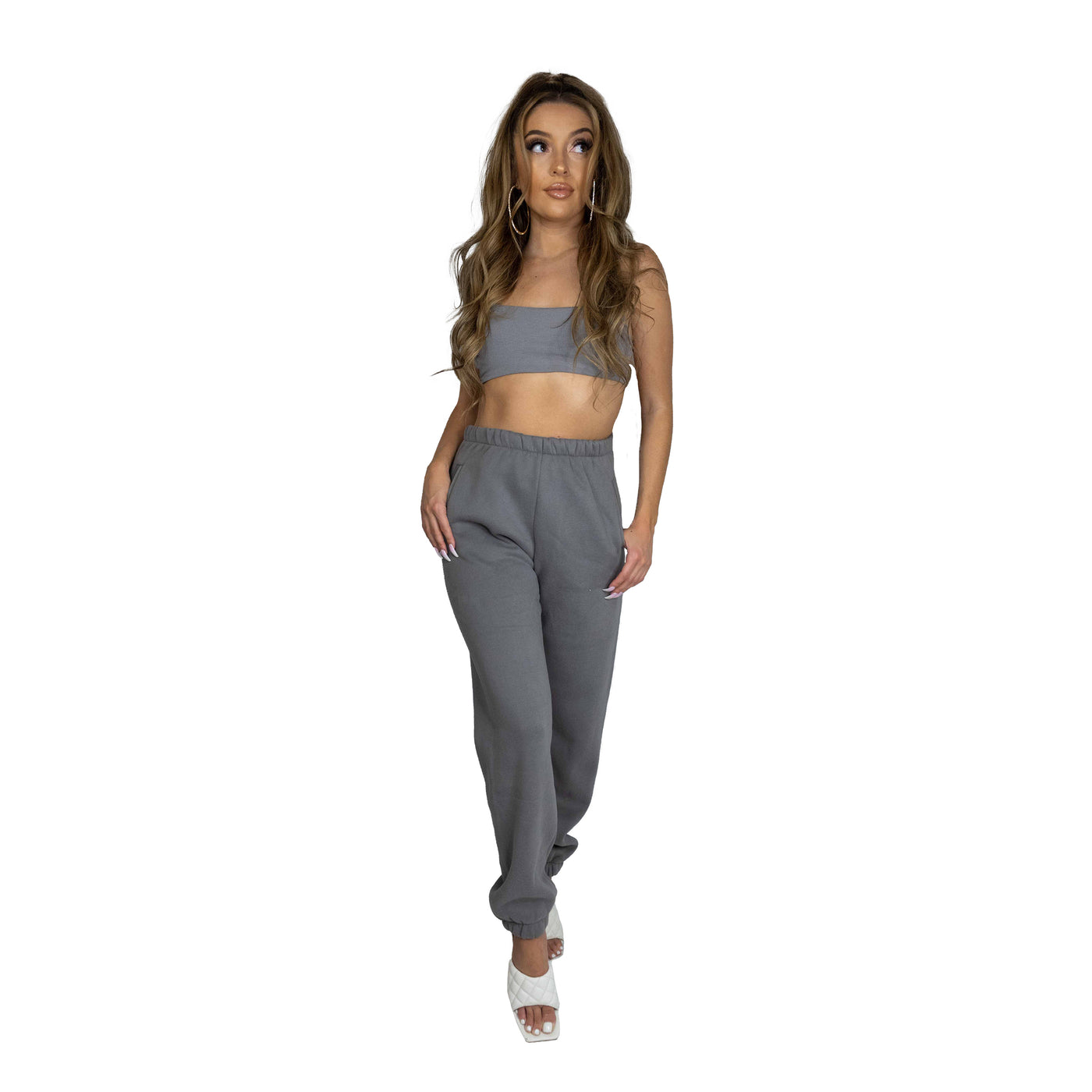 The Perfect Sweatsuit Set (Grey)