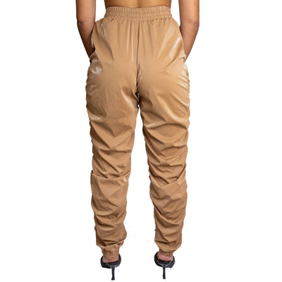 Ruched Joggers (Sand)